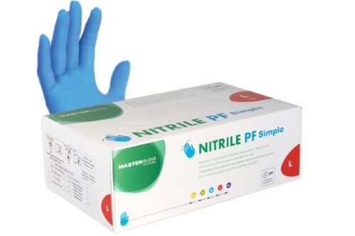 Untersuchungshandschuh Nitril PF-Simple Größe XL