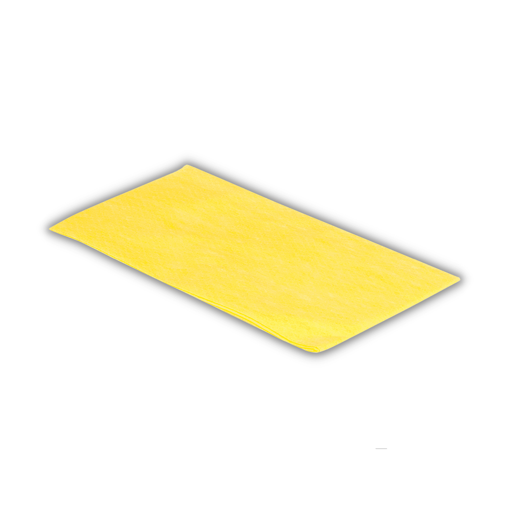 100 Staubbindetuch gelb 60x30cm,